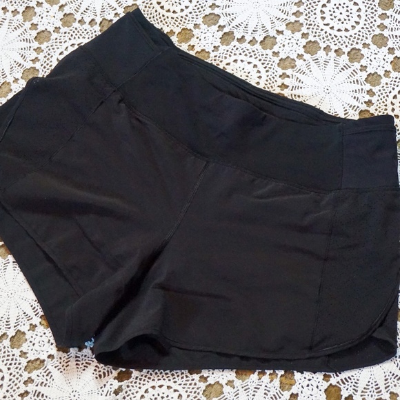 Lululemon Black Mesh Shorts - Picture 1 of 6